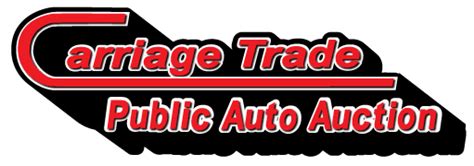 Carriage trade public auto auction - Carriage Trade Public Auto Auction, Conshohocken. 3.150 Me gusta · 8 personas están hablando de esto · 1.386 personas estuvieron aquí. Welcome to the... Welcome to the largest public auto auction on the planet! 